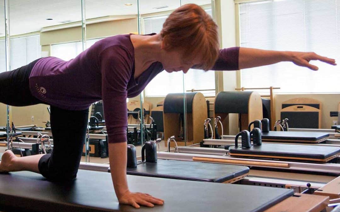 Pilates Process Toronto, Vancouver, captioned 'Core stability supports core strength training'
