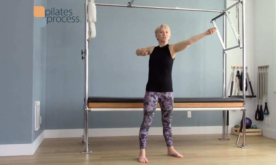 Laura Helsel, Pilates Process Owner, Demonstrates Online Video Pilates Classes  